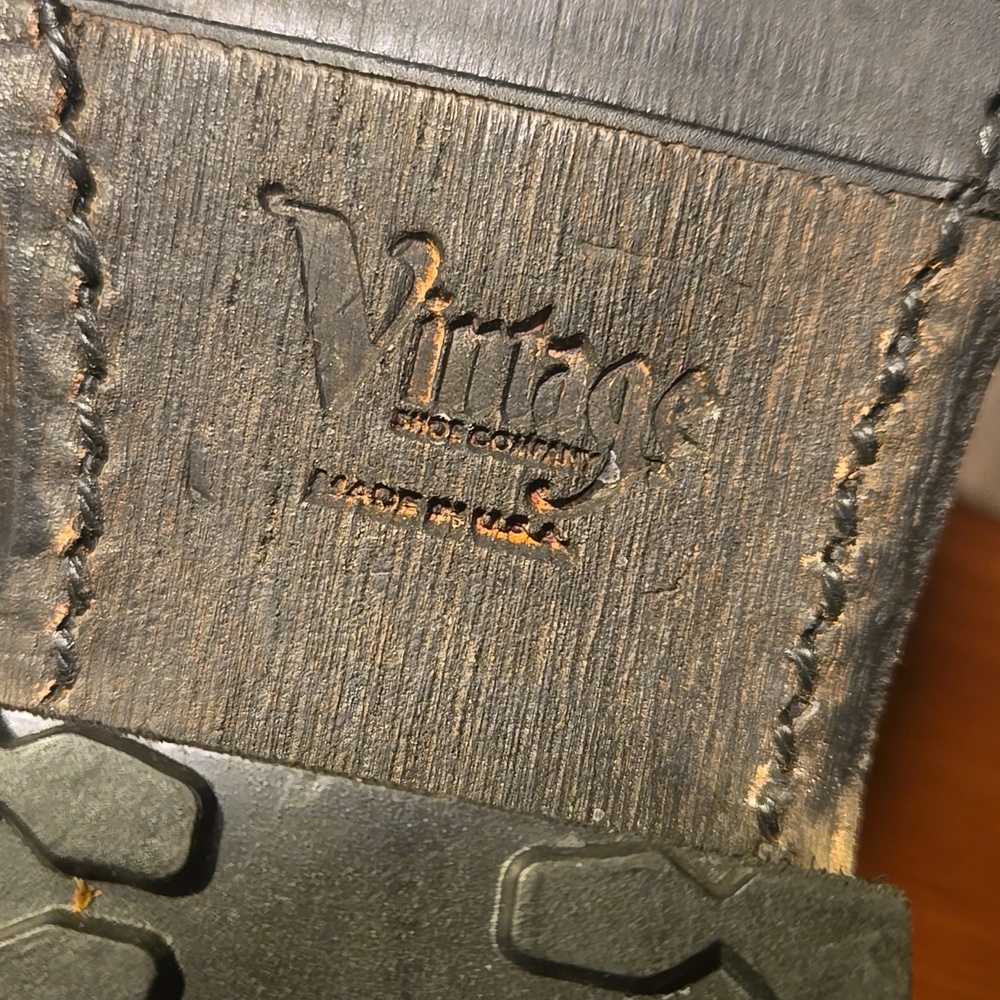 Vintage Shoe Company Kiltie Riding Boot - Picture 12 of 15
